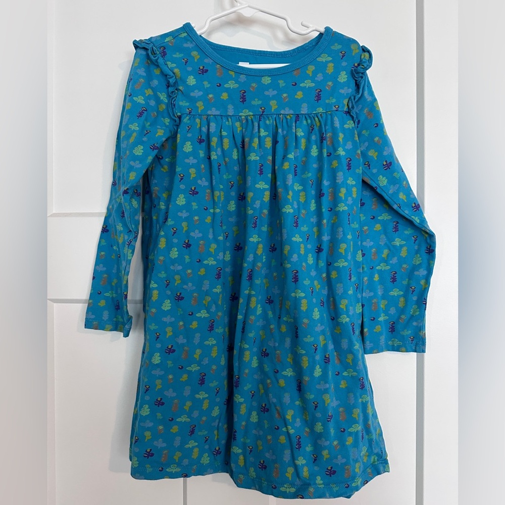 Tea Collection A-line ruffle shoulder dress